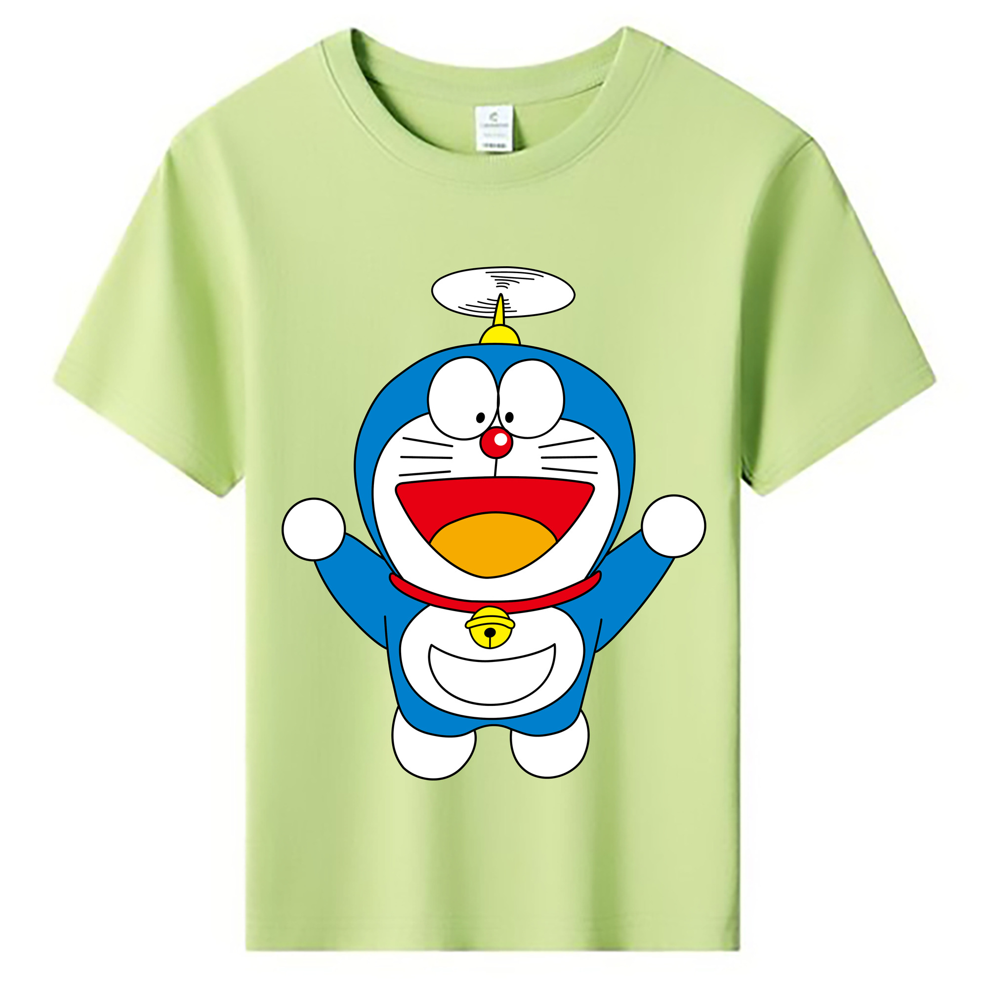 （画像用） ドラえもん Doraemon 綿100％キッズTシャツ（フロントプリント）